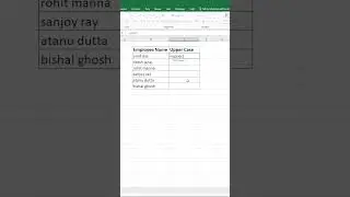 Excel short tricks | Excel short video