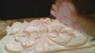 Казкова поличка ручної роботи. Різьблення по дереву. A fabulous handmade shelf. Wood carving.