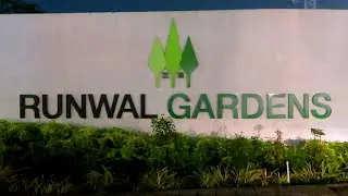 Runwal Garden Dombivli Diwali Night View