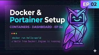 Install Docker & Portainer on Ubuntu | Homelab EP 02