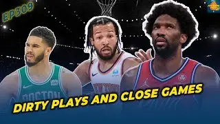 Joel Embiid battling, Celtics drop a game, Jalen Brunson heating up | TAF309