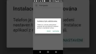 Android základy: Jak v telefonu povolit instalaci z neznámých zdrojů