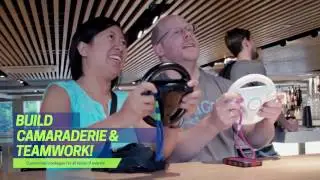 The Next Dimension of Corporate Events & Team-Building: Gaming & Virtual Reality