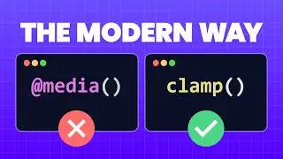 Stop using so many Media Queries - Use clamp() instead!