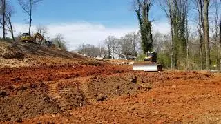 Cat D6K2 in the cut at Flying Rabbit Adventure Park