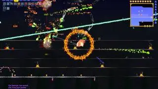 Terraria 1.3 Terrarian VS  Mechanical Bosses