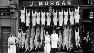 📷 FOTOS ANTIGAS e RARAS mostram como eram as fachadas dos açougues na era vitoriana!