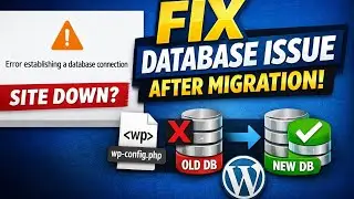 Fix “Error Establishing a Database Connection” After Migration (WordPress)
