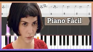 Yann Tiersen - Comptine d’un autre été (Amélie) | EASY Piano Tutorial