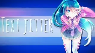 After Effects - Turbulent Displace/Text Jitter Tutorial