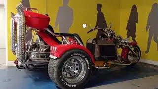 ᴴᴰ German REWACO Trike Bike: Walkaround, Start up & Exhaust sound