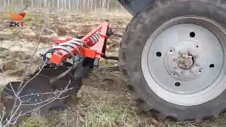 Борона ZKT-2500 Л-1Ф в работе
