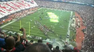 Texan player introductiona wild card weekend 2011
