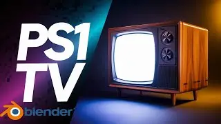 How to Make PS1 Style Objects - Blender Tutorial