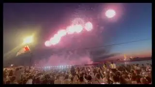 Санкт-Петербург. Алые Паруса - 2024. Финал праздника выпускников.
