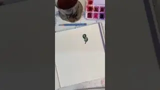 Watercolor poppies by @ihappygirl