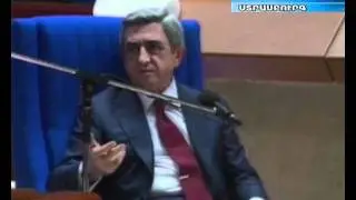 SERJ SARGSYAN  STRASBURG  .avi
