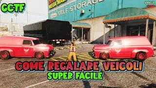 GTA 5 ONLINE COME REGALARE VEICOLI - GCTF FACILE E VELOCE PS4/PS5/XBOX ONE/X|S - Give Cars to Friend
