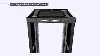 HUAWEI NGFW Installation Guide: Installing a 3 U USG6000 in a Cabinet