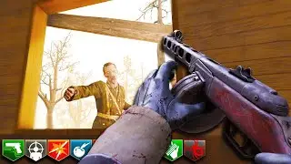 SURVIVRE sur une MAP ZOMBIES MINUSCULE... Sans PACK-A-PUNCH 😨 | Custom Zombie #572
