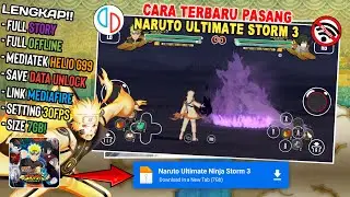 TUTORIAL LENGKAP‼️ Main NARUTO STORM 3 di Spek Mediatek G99 Android Terbaru 2026 YUZU EMULATOR