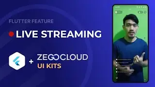 Flutter Live Streaming App with ZEGOCLOUD UIKits