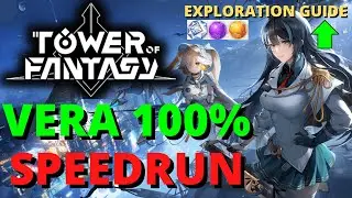 Tower of Fantasy Vera 2.0 100% Speedrun Exploration Guide Tips Tricks Movement Secrets