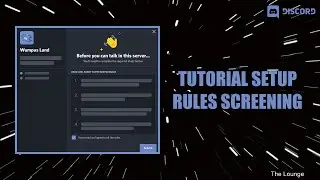 Cara Setup Rules Screening | Tutorial Discord