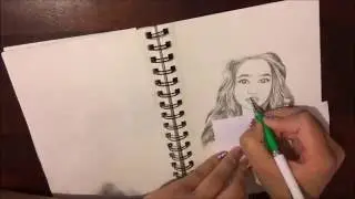 Drawing of Shawna Truong