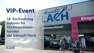 18. VIP-Sticksonntag in der Nähwelt Flach