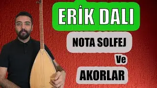 KOLAY BAĞLAMA DERSLERİ 12- Erik Dalı Nota , Solfej , Akorlar  (Ömer Faruk Bostan)