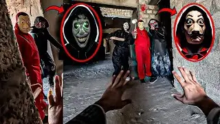 MONSTERS IN THE DARK! | Parkour Escape from Horror House
