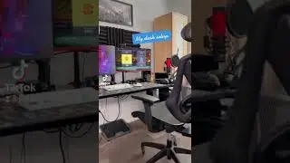 Desk Setup Tour 2022! Leave a “1” in the comments if you don’t have a gaming chair 😎 #desksetup