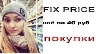 Супер покупки в Fix Price!!! Всё по 40 руб.Самые дешевые покупки.Фикс Прайс AS