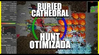 Tibia | Hunt Buried Cathedral x4 / 4kk na Raw