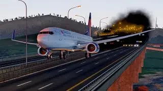 [X PLANE 11] Bird strike emergency landing