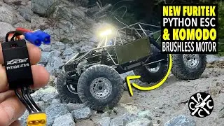 New Furitek Python ESC & Komodo 118 for the  Axial UTB18! Another Step Forward!