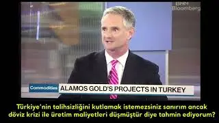 Maden Faciası Alamos Gold Ceo’sunun Sözleri Yeniden Gündem Oldu “Türkler En İyi Taş Taşı