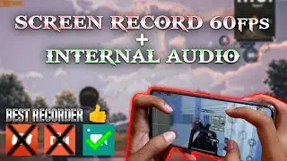 How To Record Pubg Mobile On Low End Device With Internal Audio + Best Settings | Best Recorder PUBG
