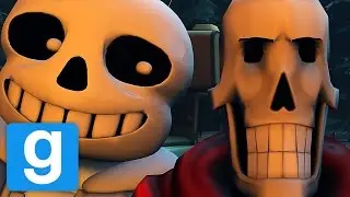 Gmod UNDERTALE | SANS AND PAPYRUS FIGHT (Garry's Mod Undertale)