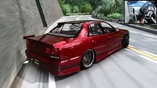Nissan Skyline R34 GT-T Touge Drifting l Assetto Corsa ( Thrustmaster - Steering Wheel Gameplay)