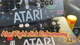 New Rebranding of the Microcenter Atari Arcade Fight stick