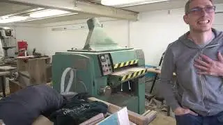 This Vintage Planer is UNREAL! Adding the Coolest Machine to my Wood Shop! - Workshop Vlog #20