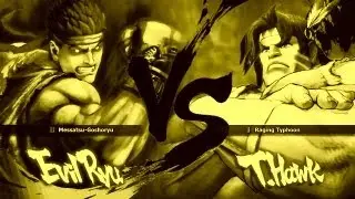F1R5T 5T4R ( Evil Ryu ) Vs. KC3104 ( T.Hawk ) SSFIV Arcade Edition 2012
