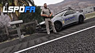 [NO COMMENTARY]-LSPDFR SAHP RADAR PATROL FORD MUSTANG 2023 #lspdfr #gta #sheriff #4k #2k #cops