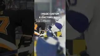 I Made Custom X-Factors In NHL 24