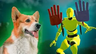 ТИТАН ИГРОК ИЗ ПОППИ ПЛЕЙТАЙМ НАПАЛ НА НАС!! Корги Кекс Говорящая собака