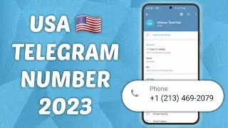 How To Get USA 🇺🇸 Number for Telegram Verification 2023