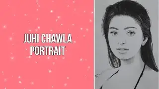 Juhi Chawla portrait | Renuka Art Galore 🎨 |