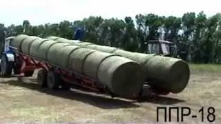 Прицеп для перевозки рулонов ППР-18  